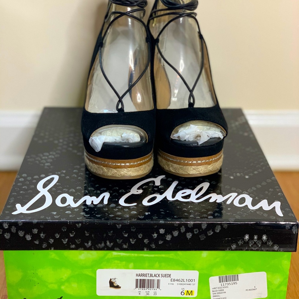 Harriet Black Suede